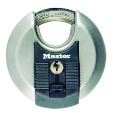 MASTER LOCK M40EURD CANDAU ACER INOX/TITANI 70mm INTEMPERIE ARO OCTOGONAL